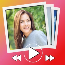 Icono de Slideshow with photo and video