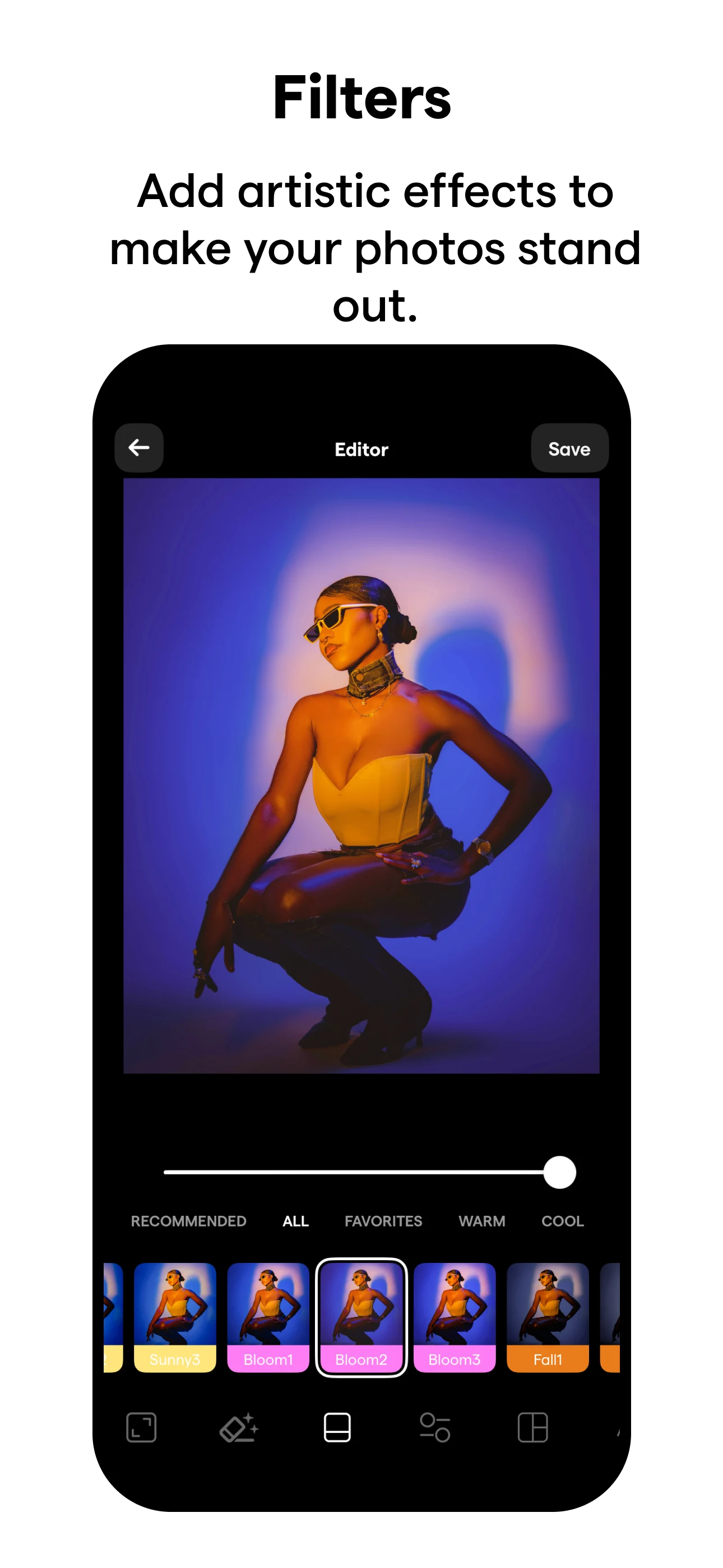InstaSize: AI Photo Editor screenshot